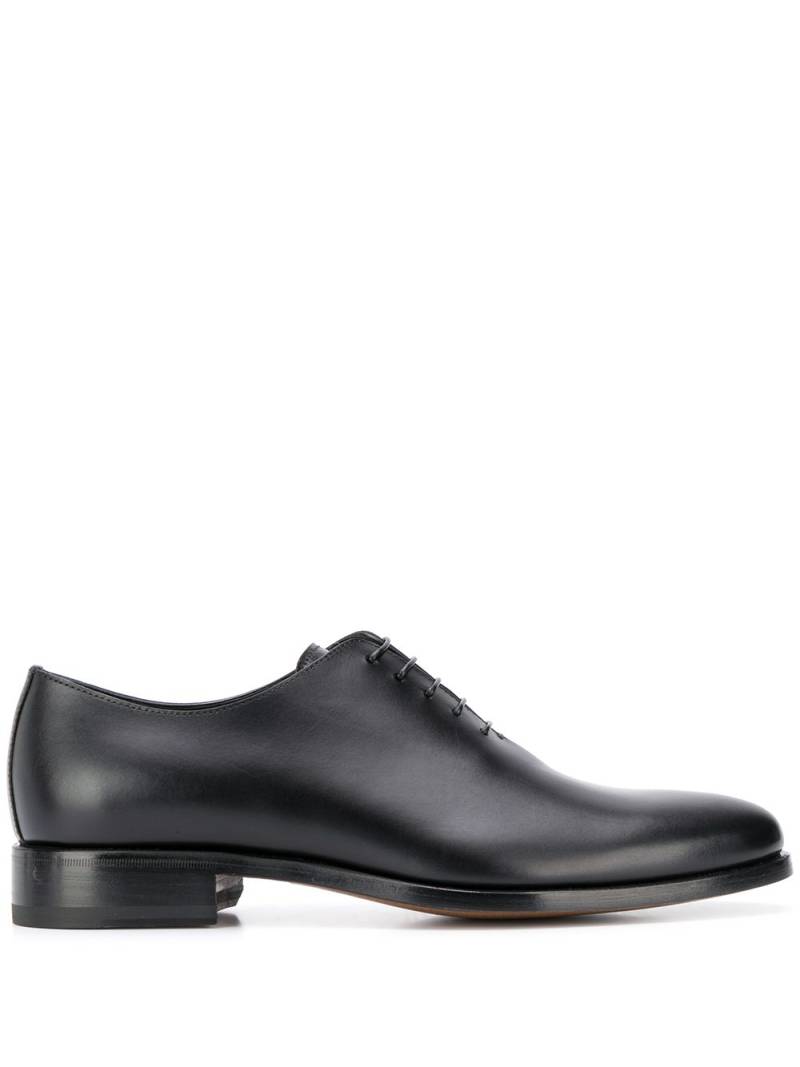 Scarosso Ignazio leather Oxford shoes - Black von Scarosso