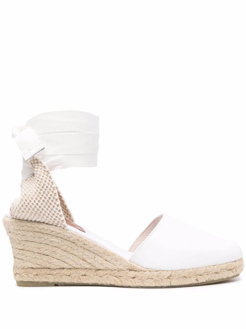 Scarosso Paloma wedge espadrilles - White von Scarosso