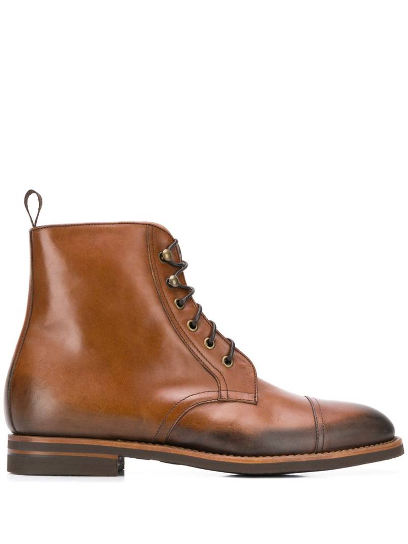 Scarosso Paolo Caramello lace-up boots - Brown von Scarosso