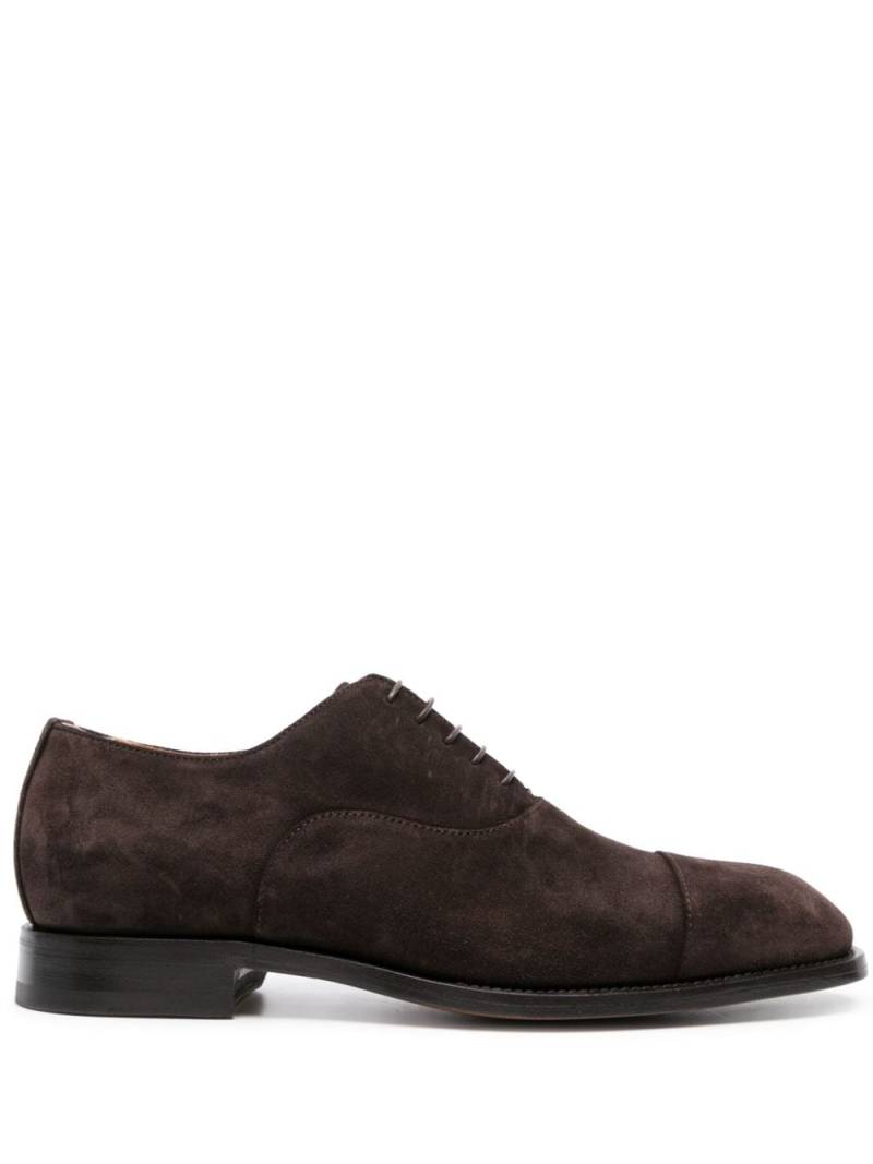 Scarosso Salvatore suede oxford shoes - Brown von Scarosso