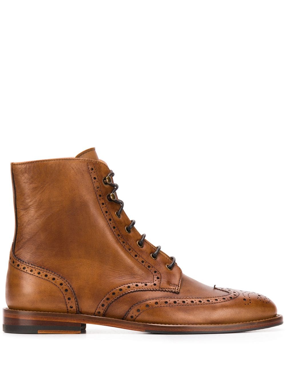 Scarosso Stefania lace-up boots - Brown von Scarosso