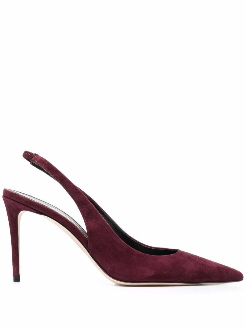 Scarosso x Brian Atwood Sutton slingback pumps - Purple von Scarosso