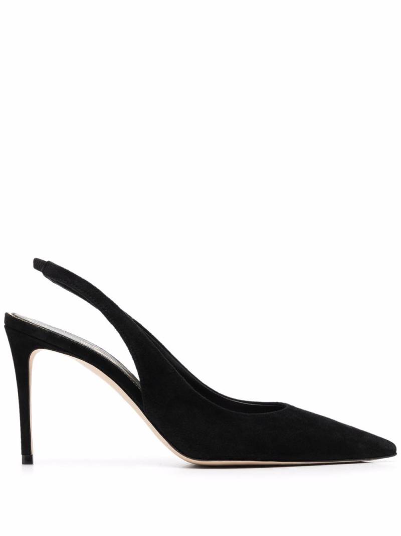 Scarosso x Brian Atwood Sutton slingback pumps - Black von Scarosso