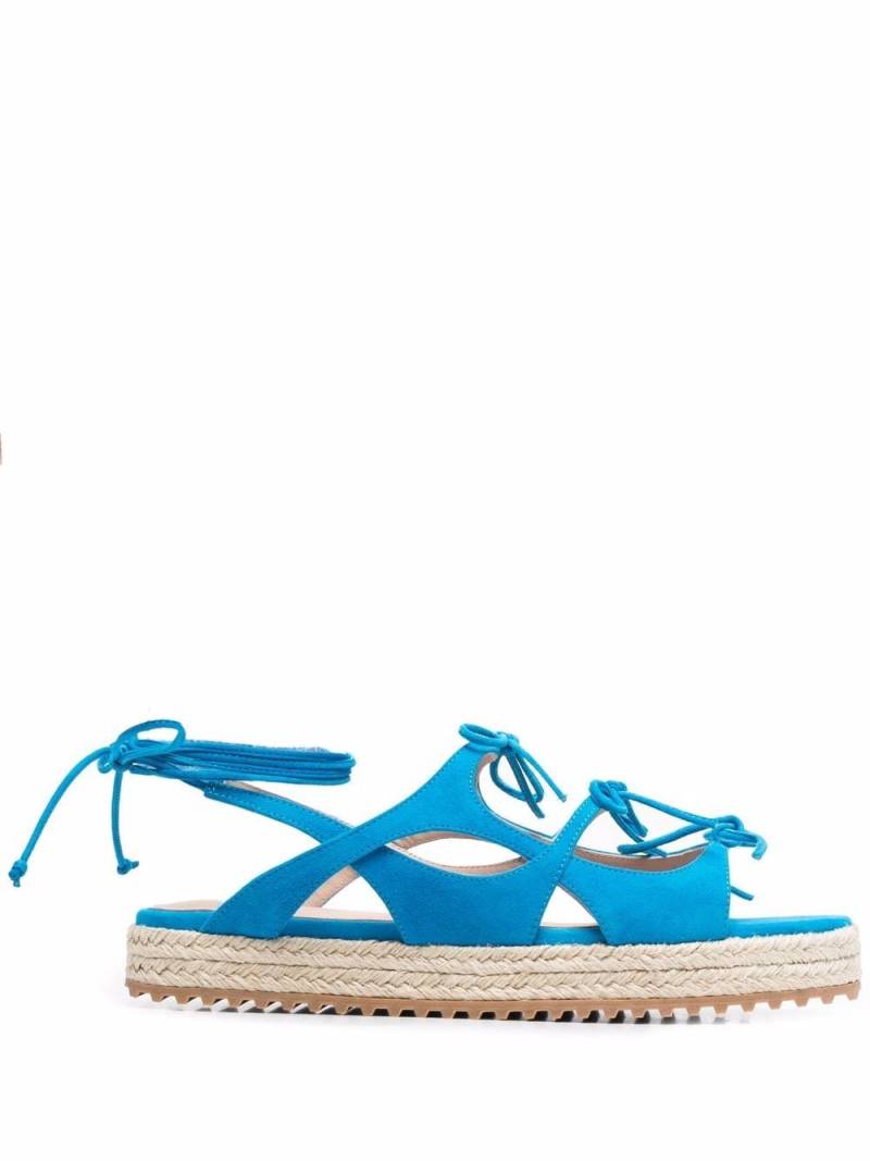 Scarosso Sweet Lace sandals - Blue von Scarosso