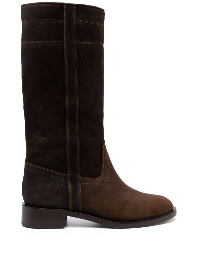 Scarosso Tess 30mm suede boots - Brown von Scarosso