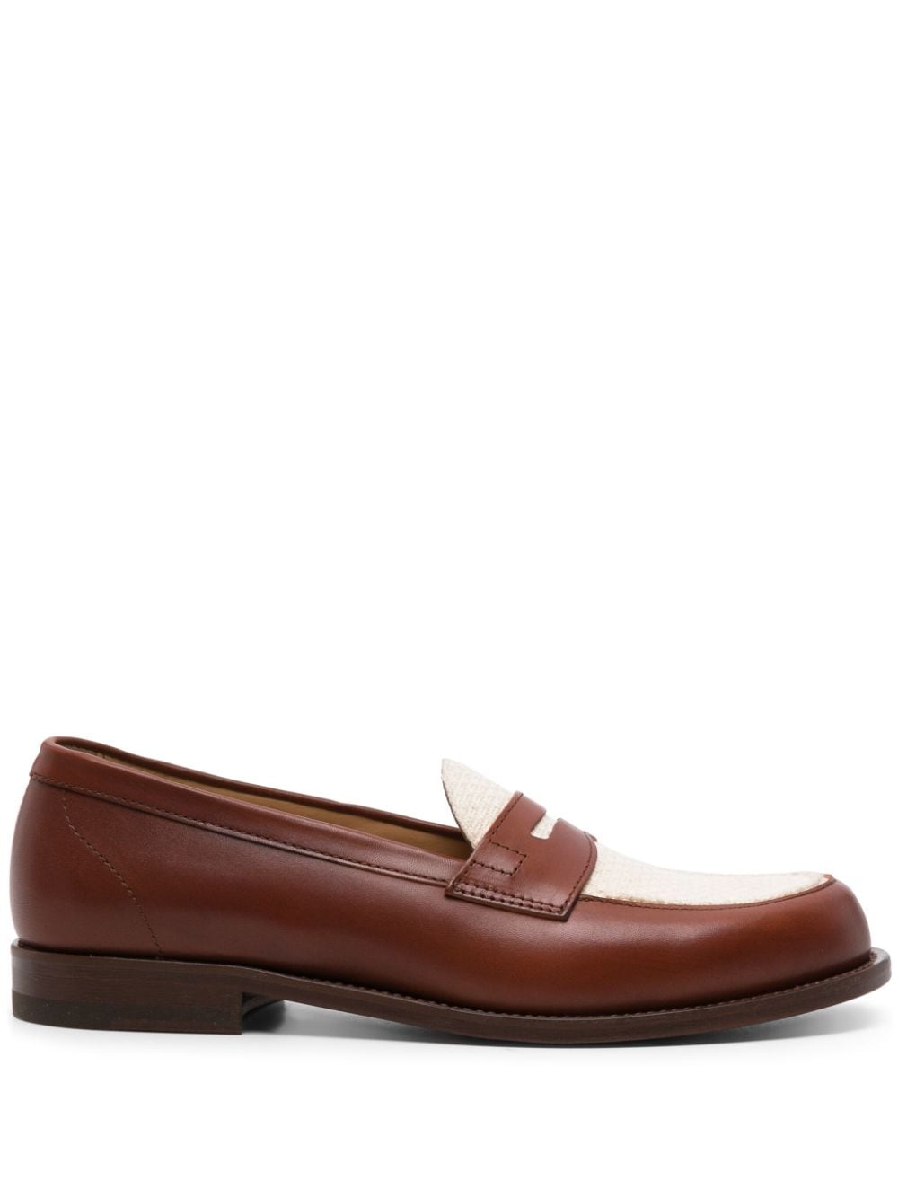 Scarosso Trinidad leather loafers - Brown von Scarosso