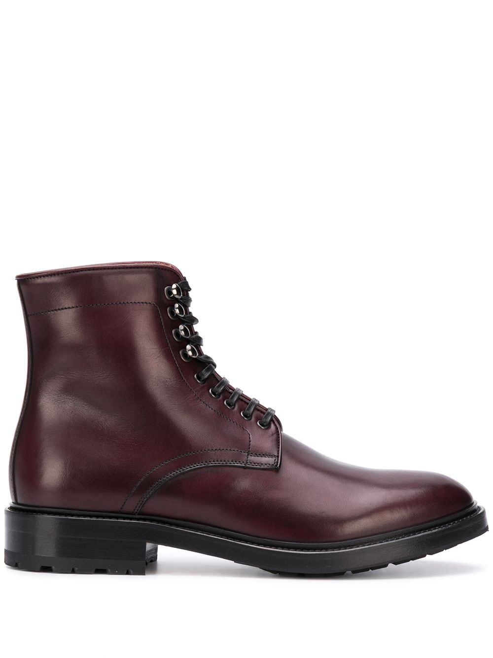 Scarosso WIlliam II lace-up boots - Red von Scarosso