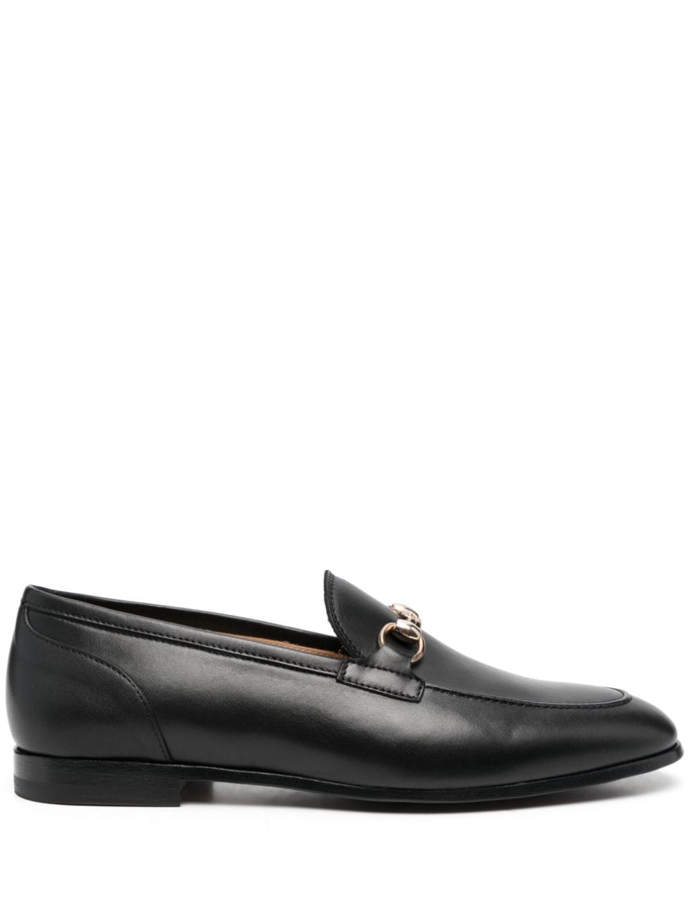 Scarosso buckle-detail leather loafers - Black von Scarosso
