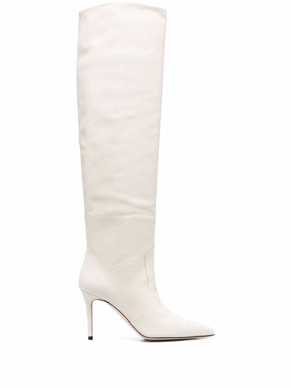 Scarosso x Brian Atwood Carra leather boots - Neutrals von Scarosso