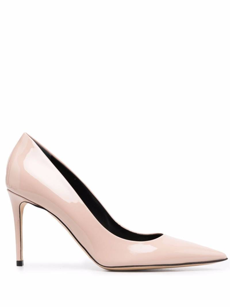 Scarosso x Brian Atwood Gigi patent leather pumps - Pink von Scarosso