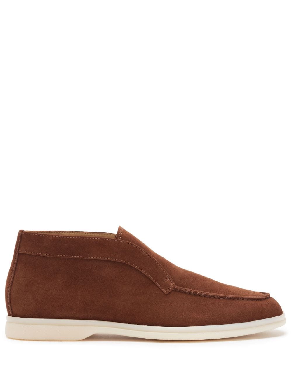 Scarosso slip-on suede boots - Brown von Scarosso