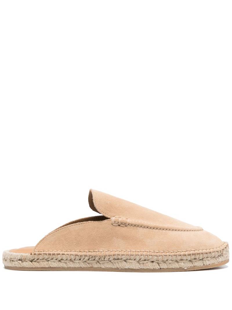 Scarosso suede jute-sole espadrilles - Neutrals von Scarosso