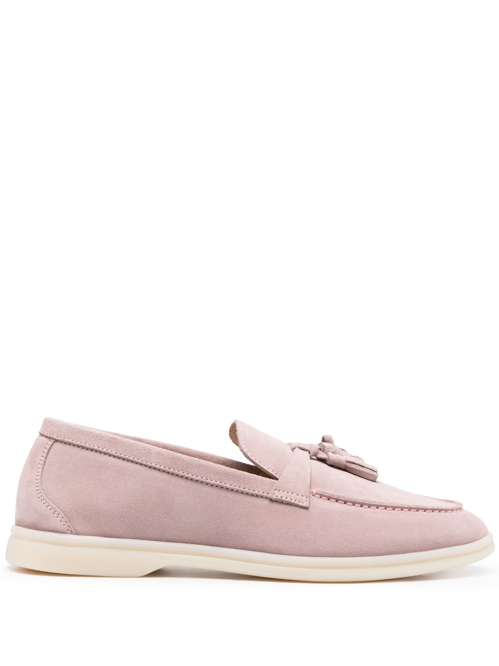 Scarosso tassel detail suede loafers - Pink von Scarosso