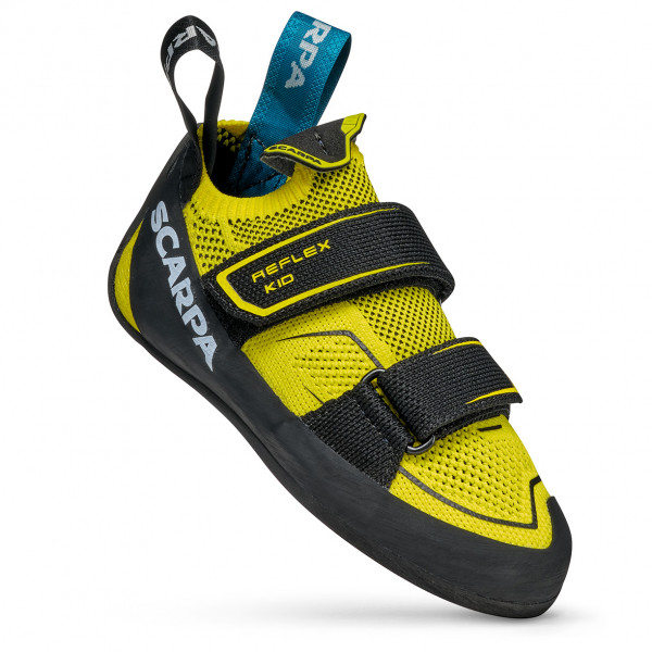 Scarpa - Kid's Reflex - Kletterschuhe Gr 28;29;30;31;32;34;35;36;38 gelb/oliv von Scarpa