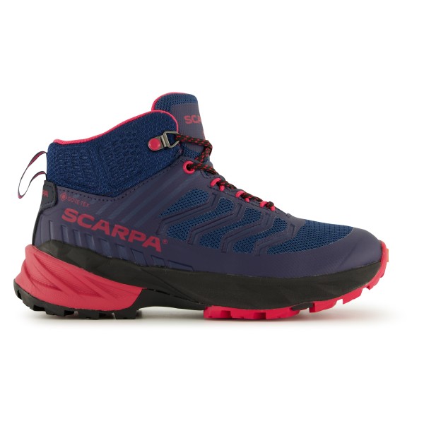 Scarpa - Kid's Rush Mid GTX - Wanderschuhe Gr 28;30;31;32;33;34;35;36;37;38 blau;oliv;schwarz Scarpa - Kid's Rush Mid GTX - Wanderschuhe Gr 28;30;31;32;33;34;35;36;37;38 blau;oliv;schwarz von Scarpa