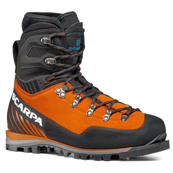 Scarpa - Mont Blanc Pro GTX - Bergschuhe Gr 43 orange/grau von Scarpa