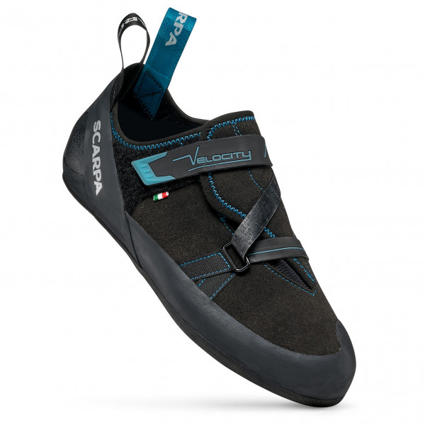 Scarpa - Velocity - Kletterschuhe Gr 40 schwarz/blau von Scarpa