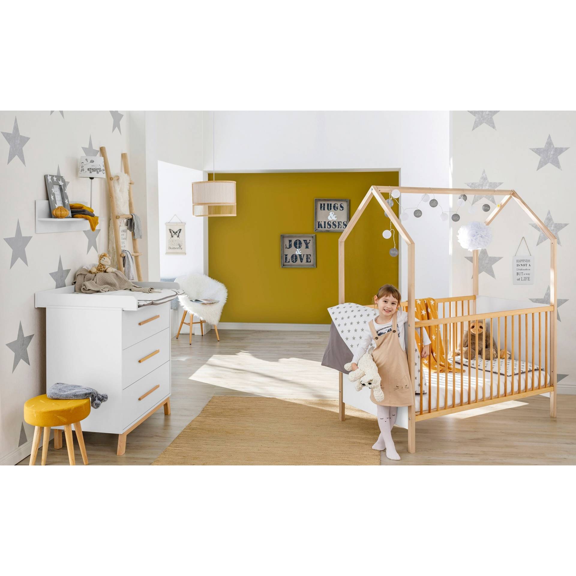 2-tlg. Babyzimmer Venice mit Babybett Haus von Schardt