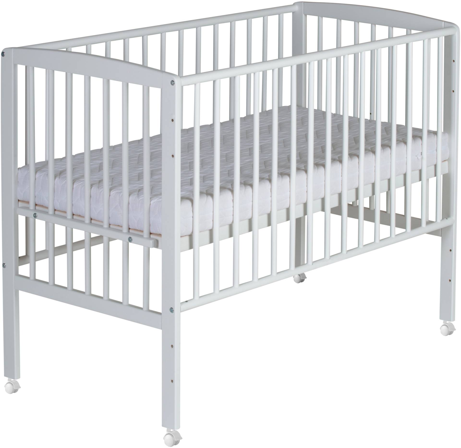 Schardt Babybett »Beistellbett Micky plus«, stufenlos höhenverstellbar von 34-62 cm von Schardt