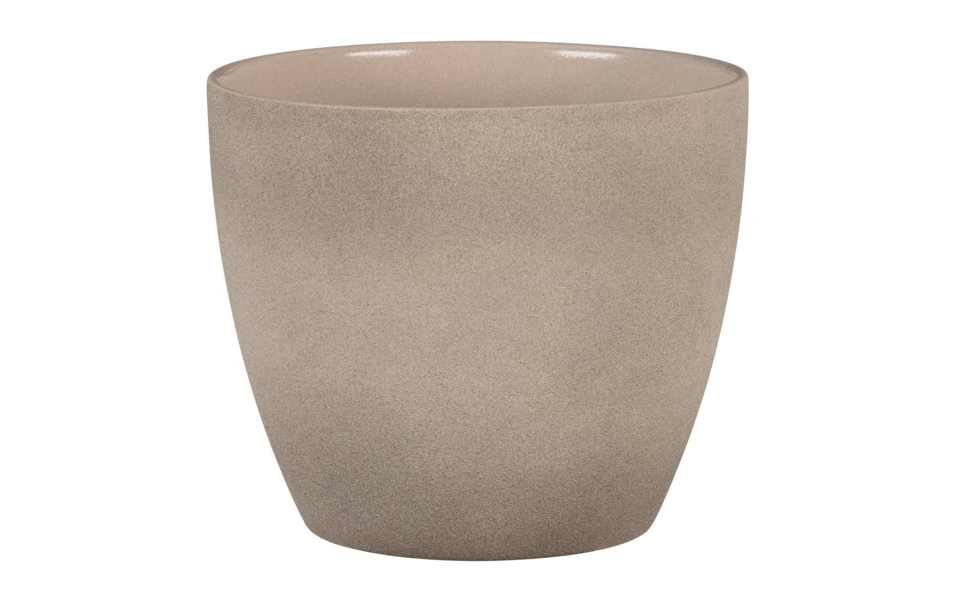 Scheurich Blumentopf »Stone 28 cm, Taupe« von Scheurich