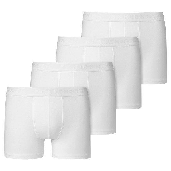 4er Pack Teens Boys 955 Organic Cotton - Retro-short Pant Jungen Weiss 176 von Schiesser