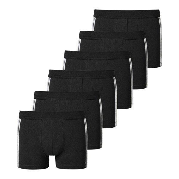 6er Pack - 955 Stretch - Organic Cotton - Shorts Pants Herren Schwarz XL von Schiesser