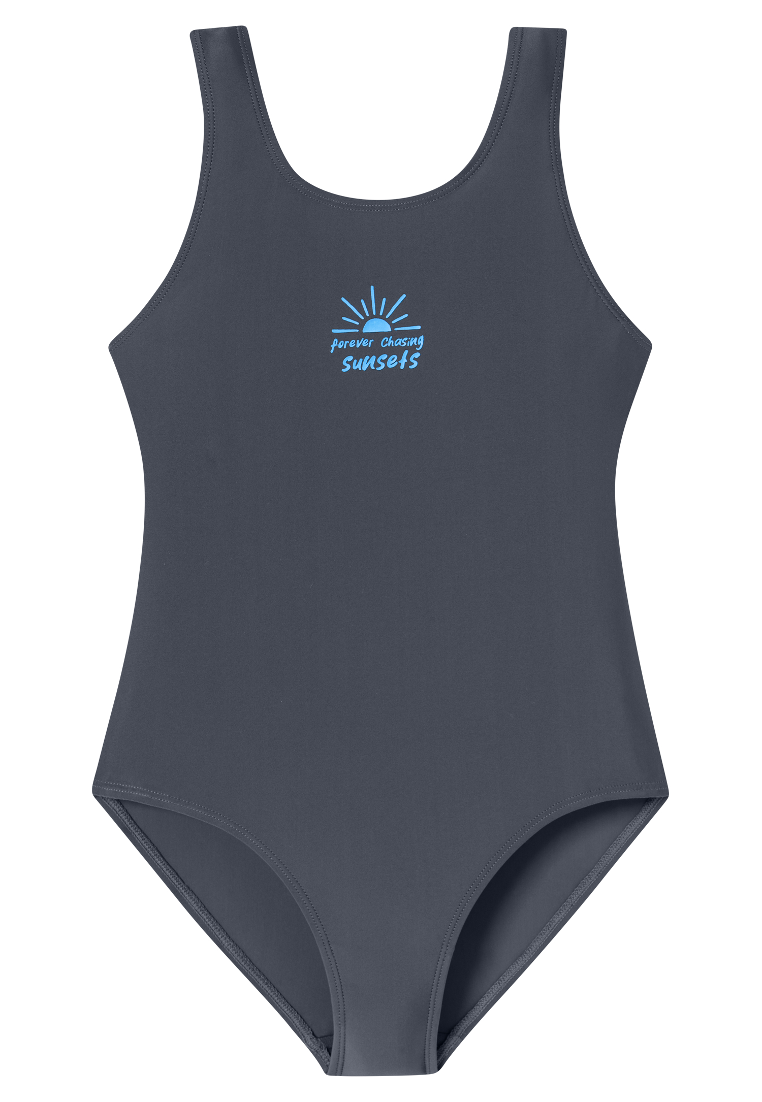 Badeanzug Wirkware recycelt LSF40+ Schulsport graphit - Aqua 176 Badeanzug Wirkware recycelt LSF40+ Schulsport graphit - Aqua 176 von Schiesser