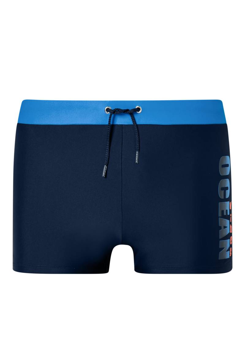 Badehose Wirkware recycelt LSF40+ Schulsport blau - Aqua Teen Boys 152 von Schiesser