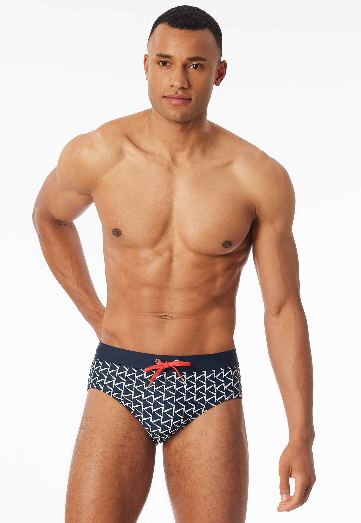 Badehose Wirkware recycelt nachtblau gemustert - Aqua 9 Badehose Wirkware recycelt nachtblau gemustert - Aqua 9 von Schiesser