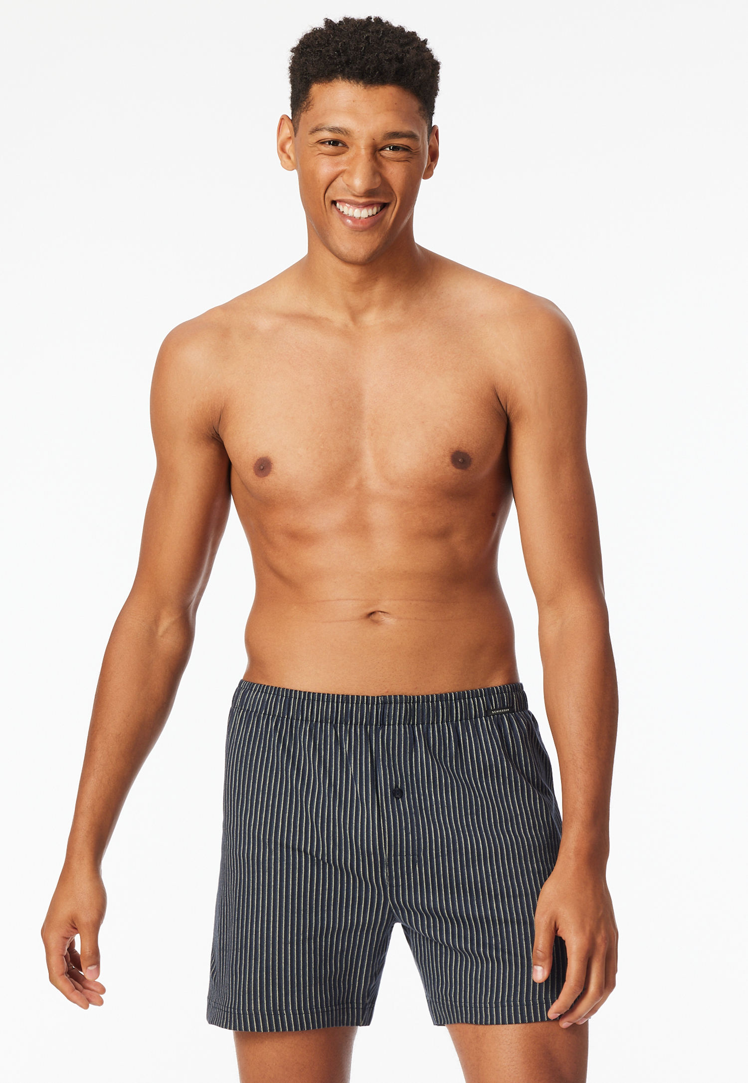 Boxershorts 2er-Pack Jersey uni gemustert - Boxershorts Multipacks 10 Boxershorts 2er-Pack Jersey uni gemustert - Boxershorts Multipacks 10 von Schiesser