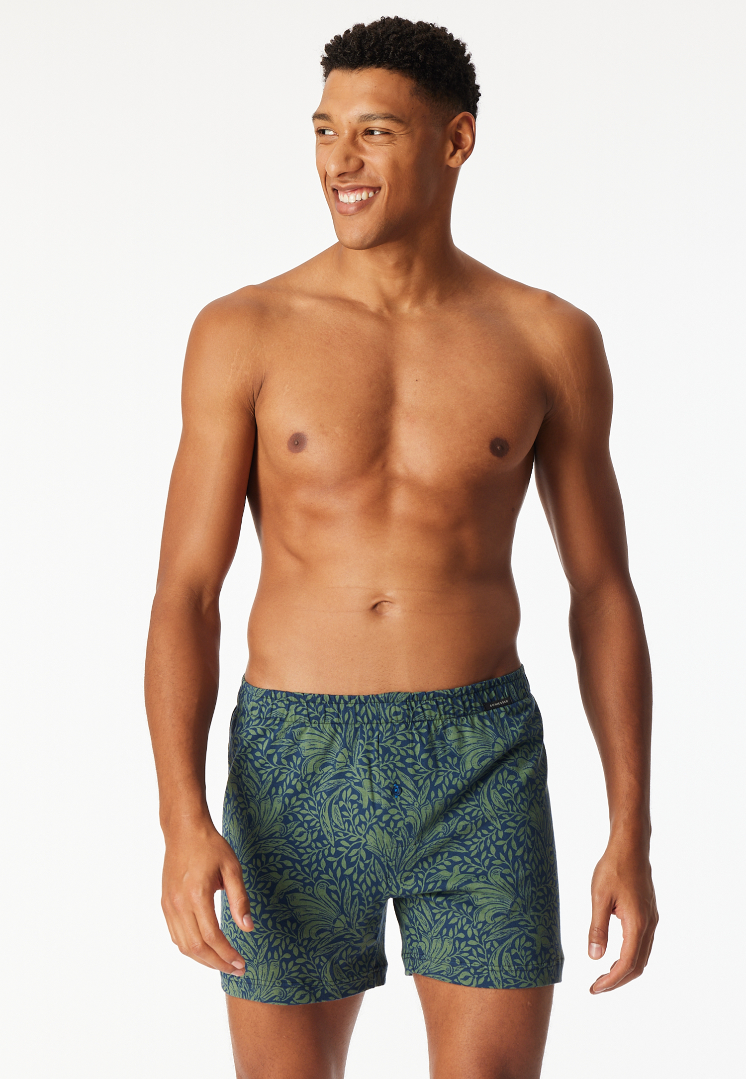 Boxershorts 2er-Pack Jersey uni gemustert - Boxershorts Multipacks 5 Boxershorts 2er-Pack Jersey uni gemustert - Boxershorts Multipacks 5 von Schiesser