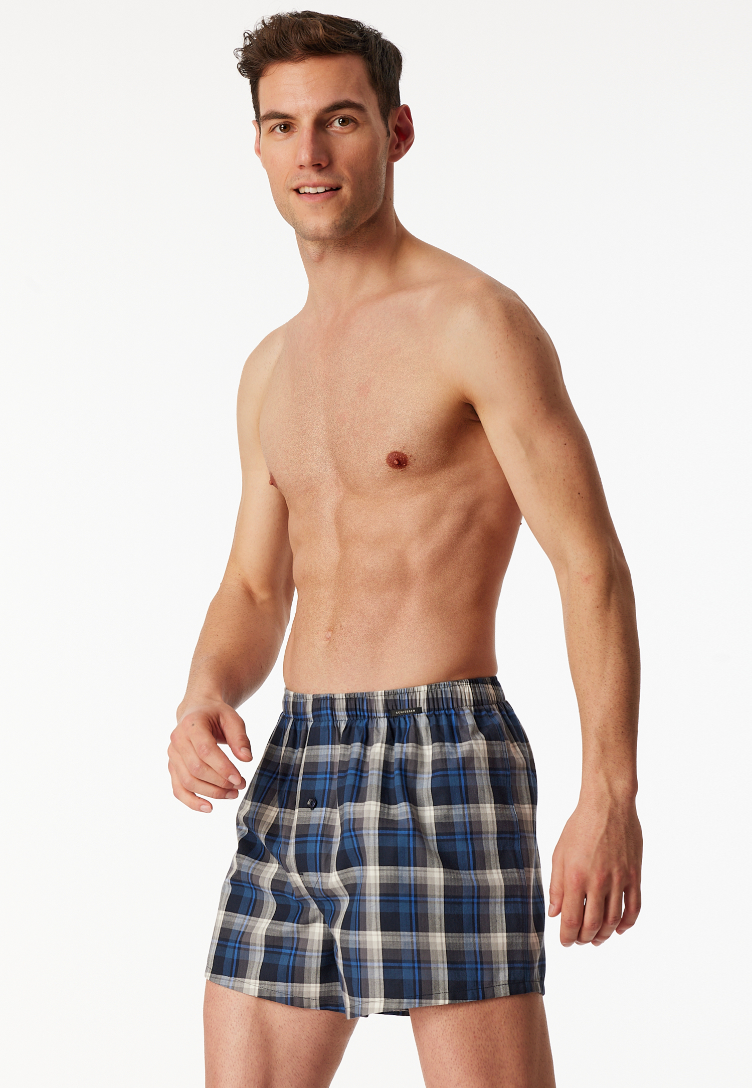 Boxershorts 2er-Pack Webware Karo mehrfarbig - Boxershorts Multipack 6 Boxershorts 2er-Pack Webware Karo mehrfarbig - Boxershorts Multipack 6 von Schiesser