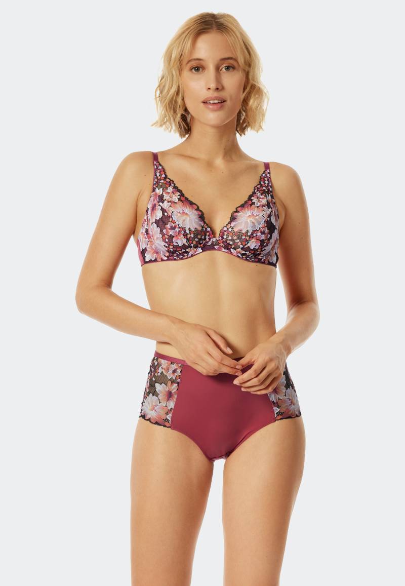 Bügel-BH Spitze beere - Summer Floral Lace 70C von Schiesser