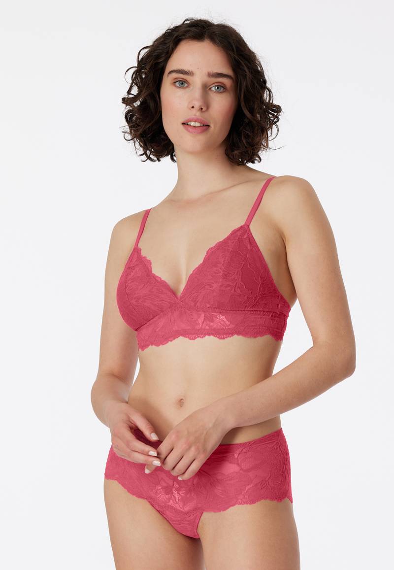 Bustier herausnehmbare Pads pink - Modal & Lace 70B von Schiesser