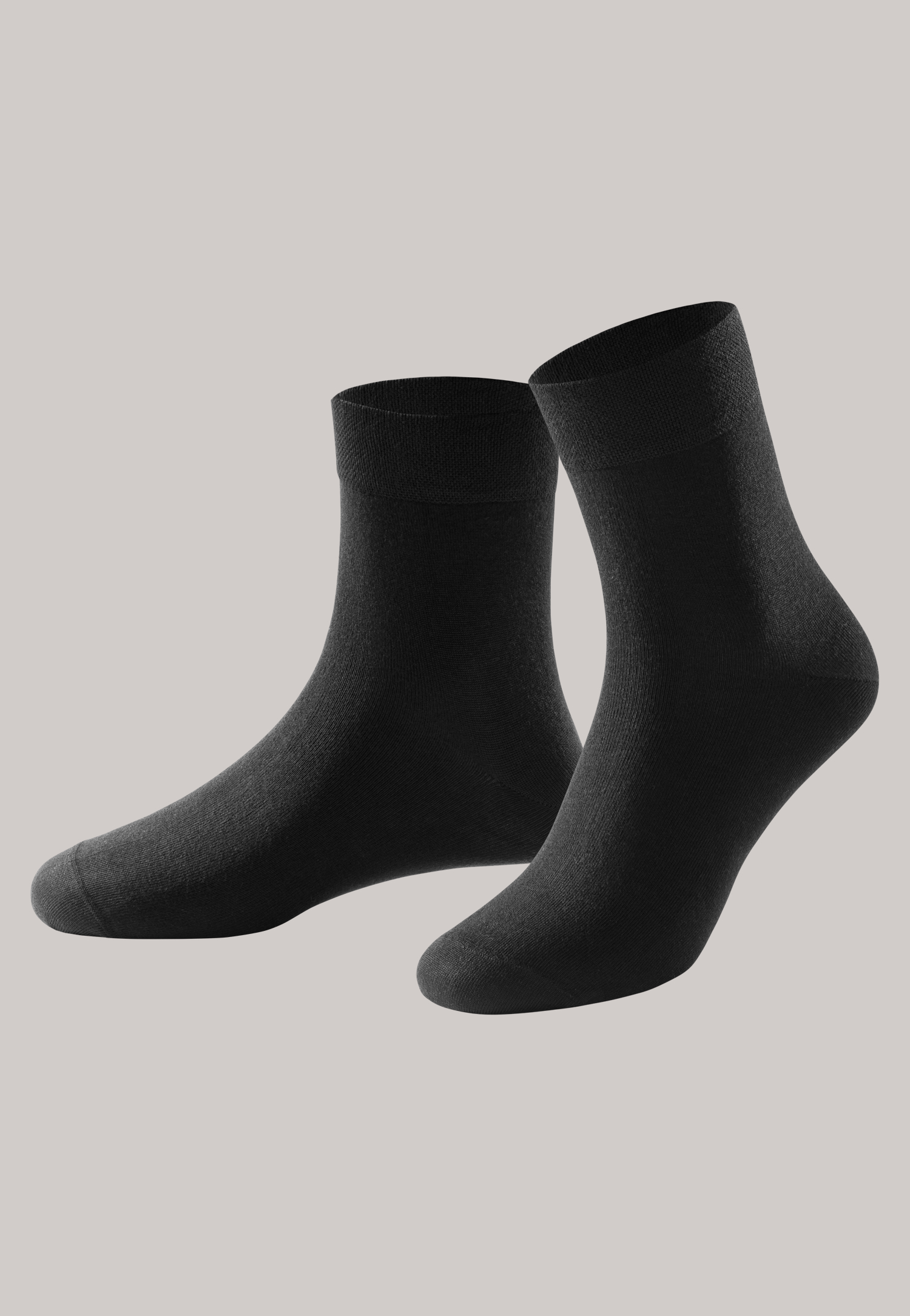 Damensocken schwarz - selected! premium 35/38 von Schiesser