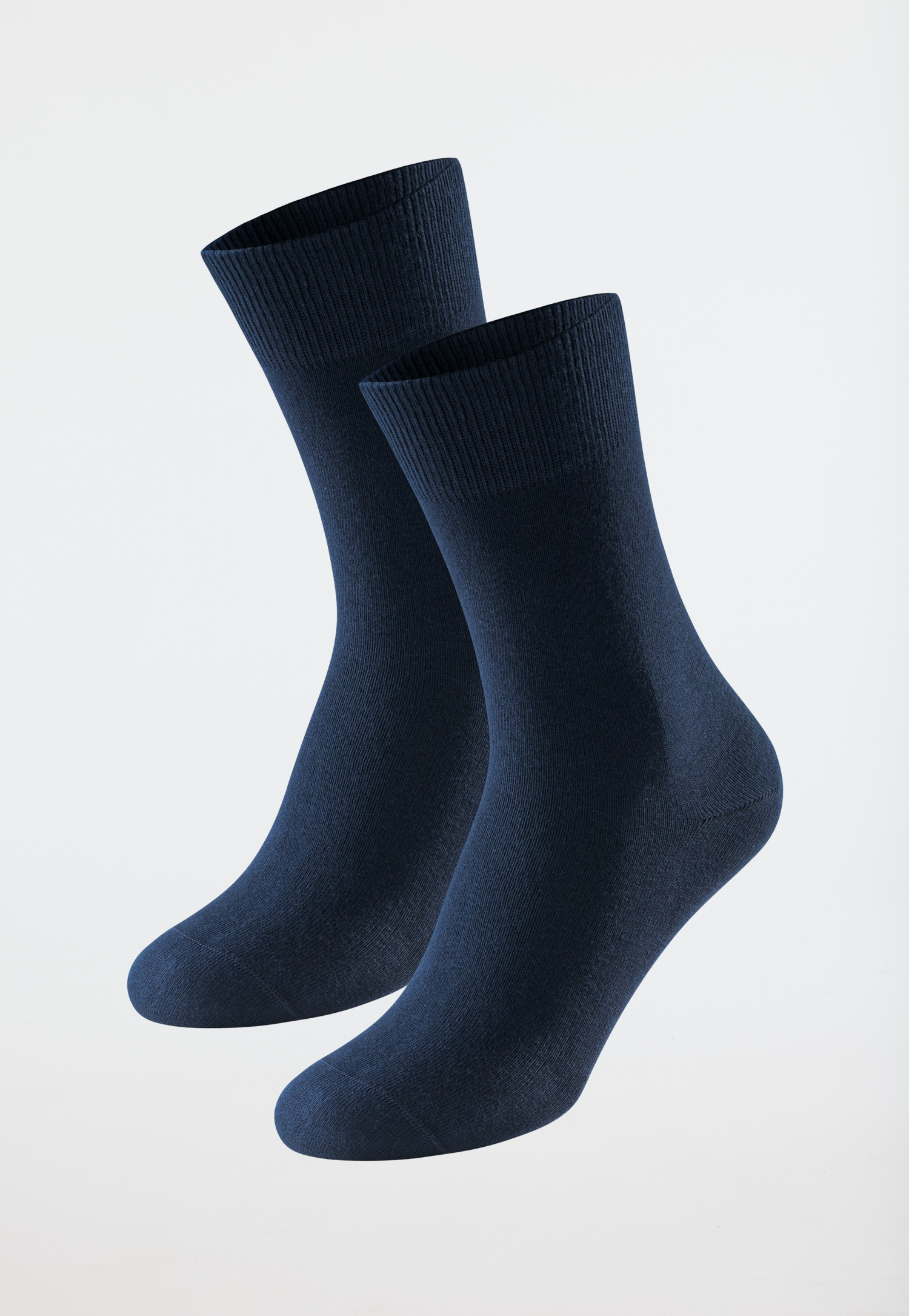 Herrensocken 2er-Pack Organic Cotton nachtblau - 95/5 39/42 Herrensocken 2er-Pack Organic Cotton nachtblau - 95/5 39/42 von Schiesser