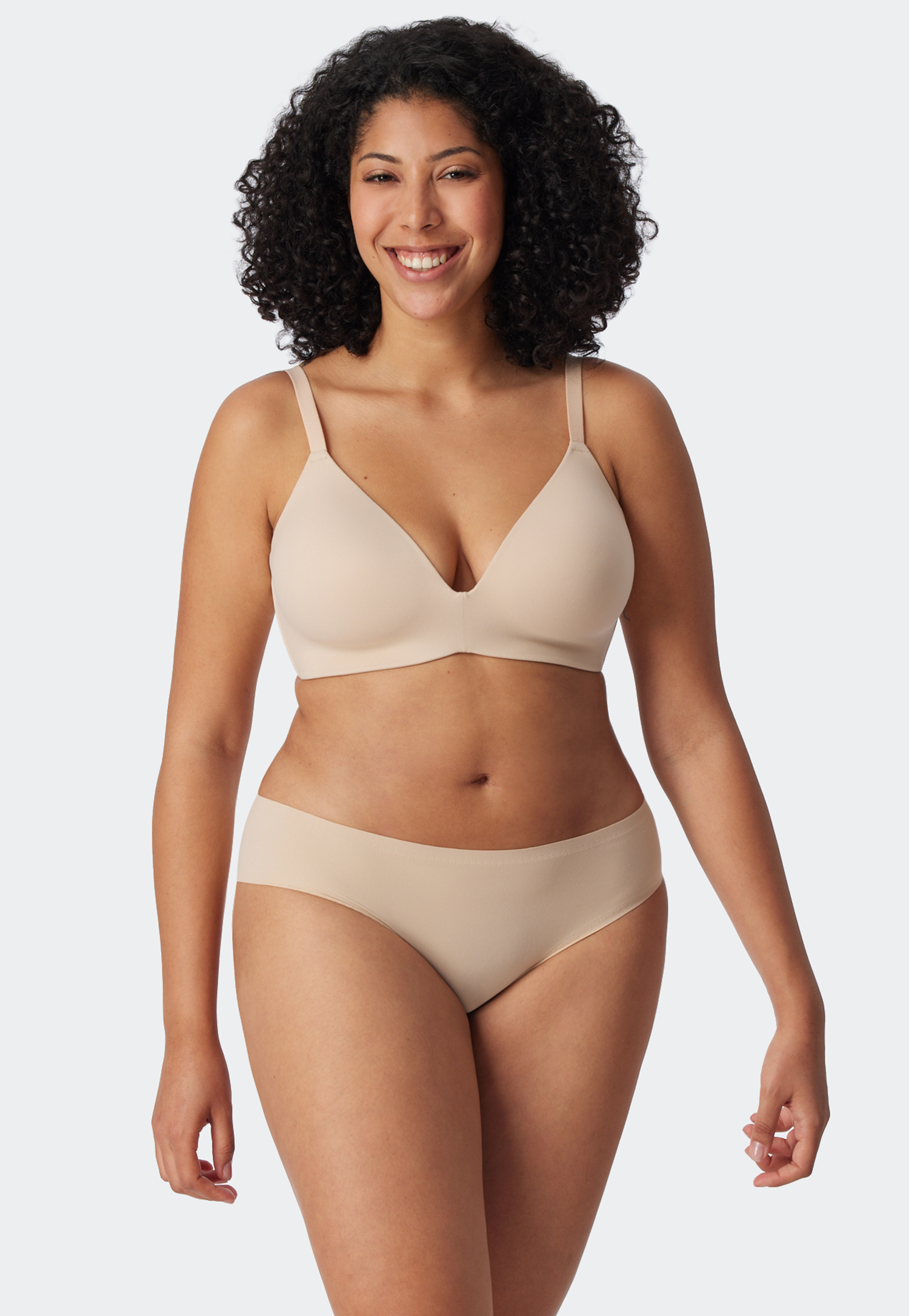 Hip-Rio-Slip Microfaser sand - Invisible Soft 36 von Schiesser