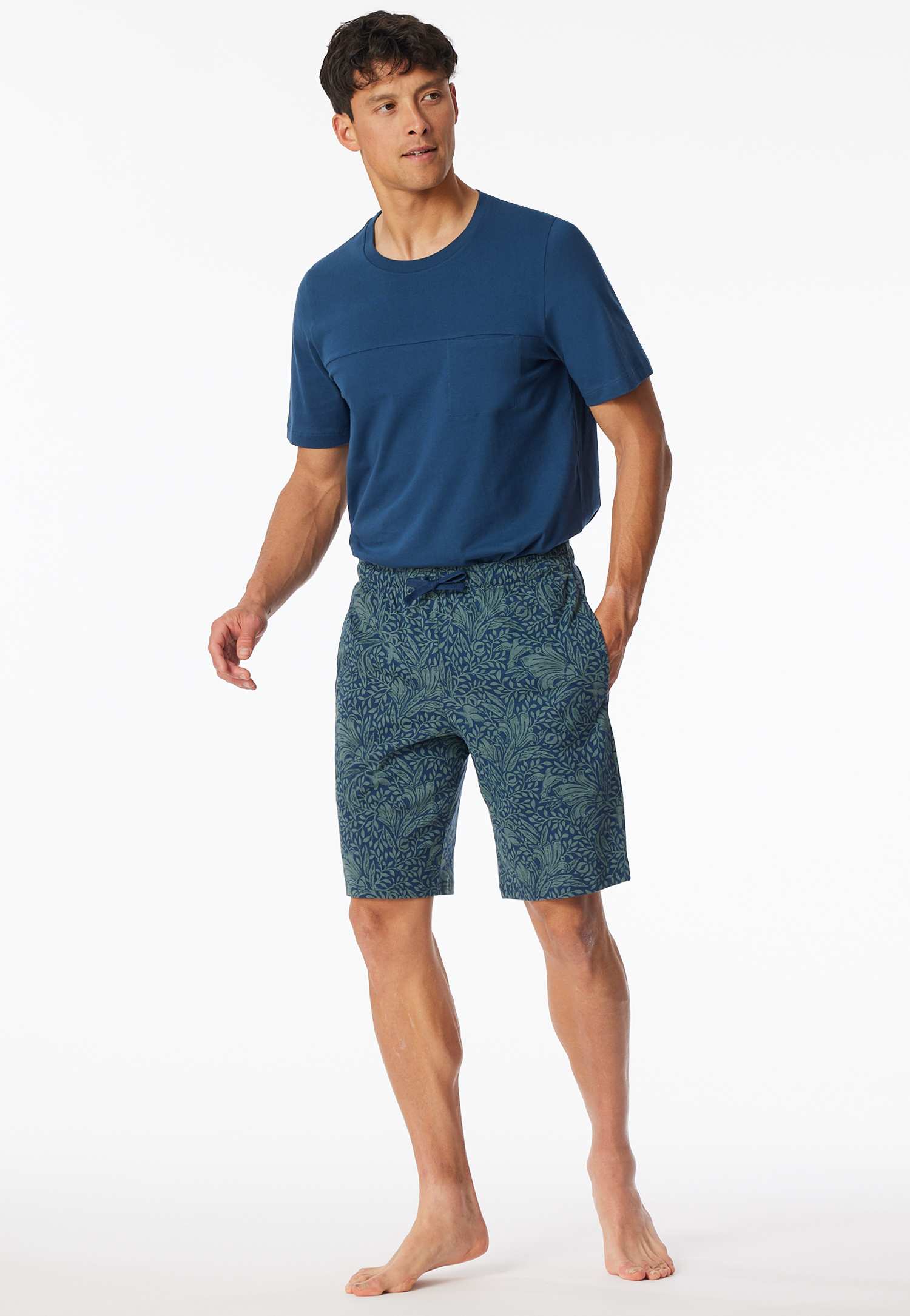 Hose kurz khaki gemustert - Mix+Relax 50 Hose kurz khaki gemustert - Mix+Relax 50 von Schiesser