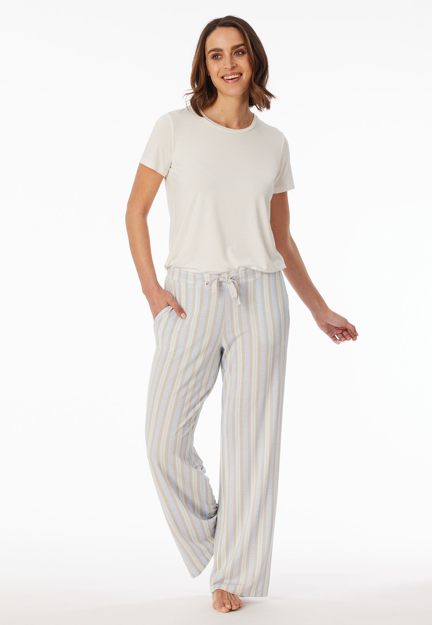 Hose lang Streifen multicolor - Mix+Relax 42 Hose lang Streifen multicolor - Mix+Relax 42 von Schiesser