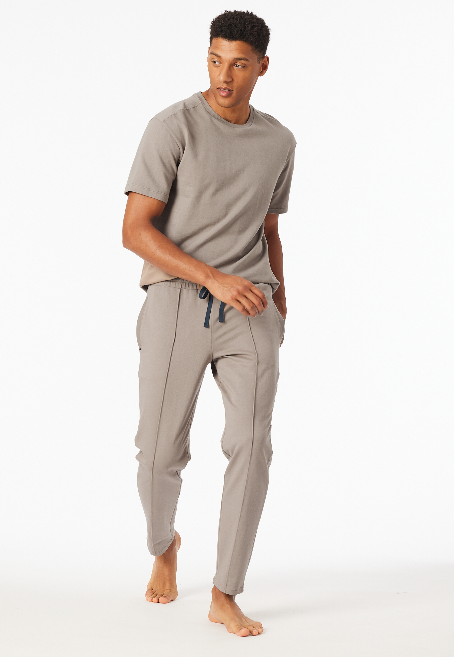 Hose lang Sweat-Qualität clay - Mix+Relax 48 Hose lang Sweat-Qualität clay - Mix+Relax 48 von Schiesser