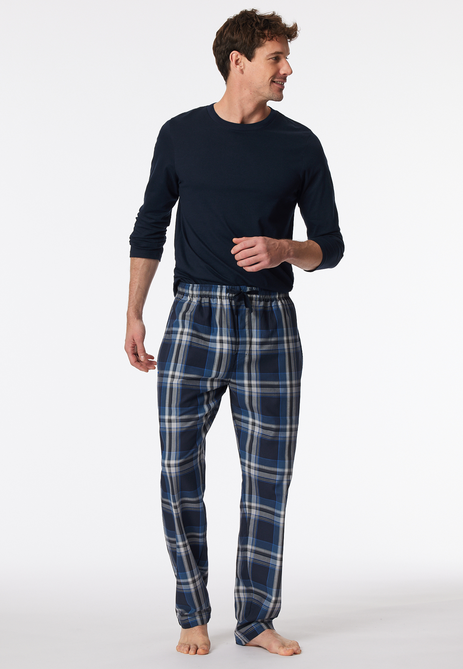 Hose lang Webware multicolor kariert - Mix+Relax 56 Hose lang Webware multicolor kariert - Mix+Relax 56 von Schiesser