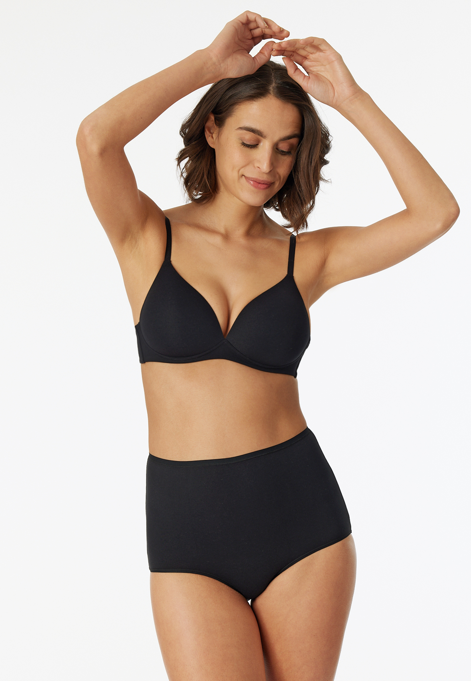 Maxislips 2er-Pack Organic Cotton schwarz - 95/5 50 Maxislips 2er-Pack Organic Cotton schwarz - 95/5 50 von Schiesser
