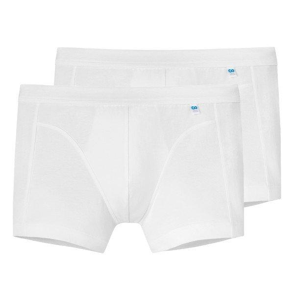 Schiesser - 2er Pack Long Life Cotton Shorts Pants, für Herren, Weiss, Größe M von Schiesser