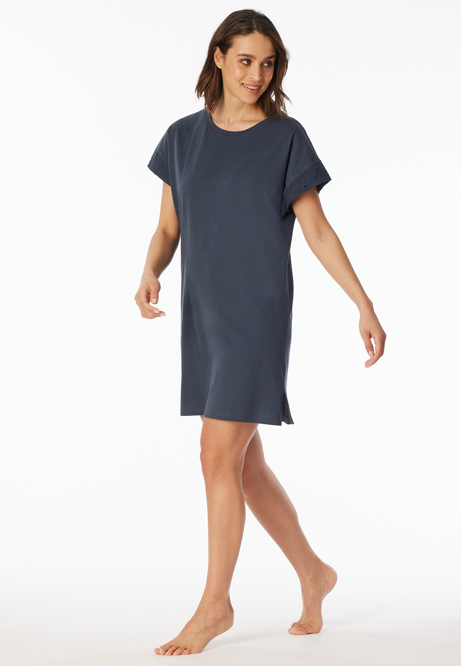 Nachthemd kurz graphit - Casual Nightwear 40 Nachthemd kurz graphit - Casual Nightwear 40 von Schiesser