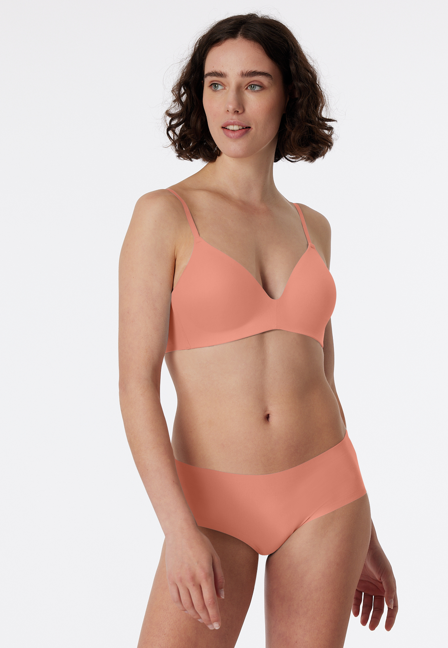 Panty nahtlos apricot - Invisible Cotton 40 von Schiesser