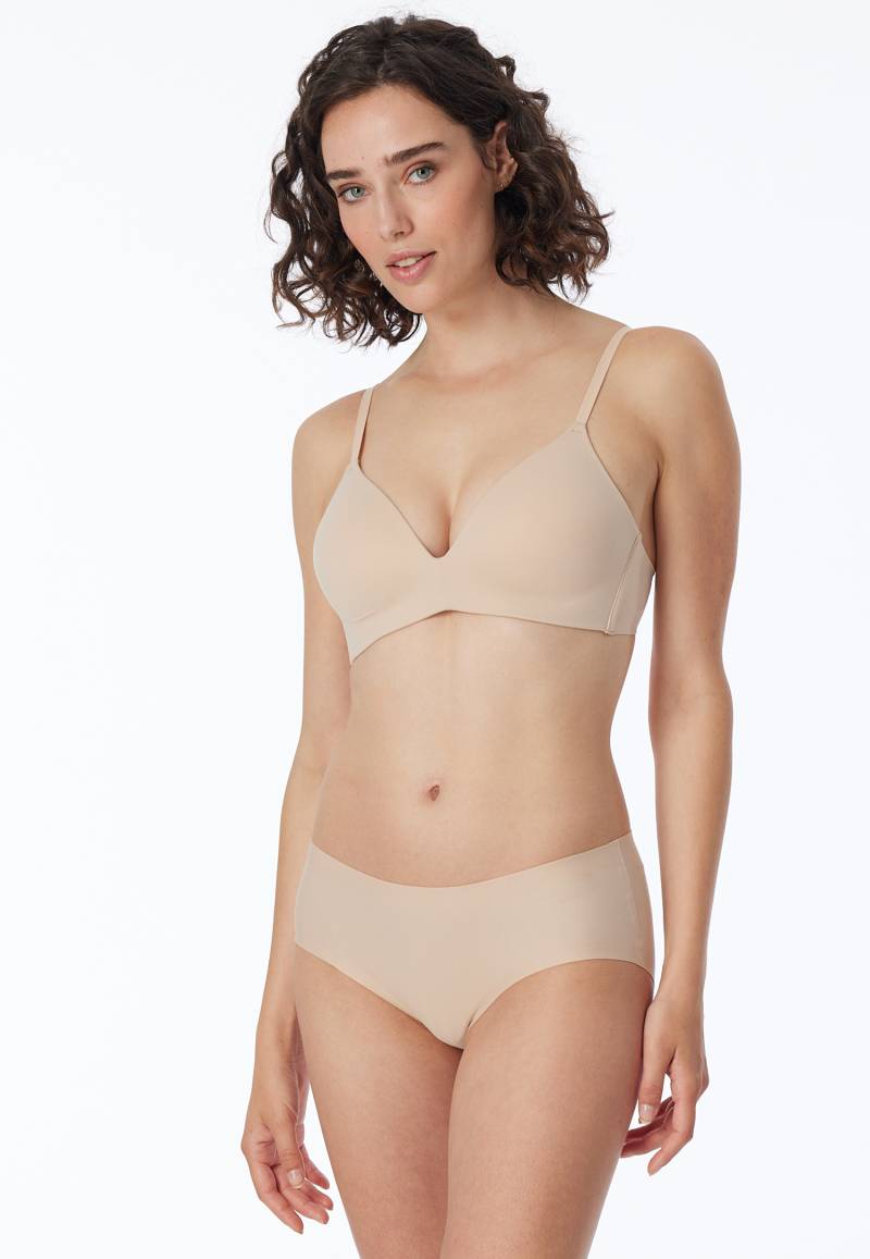 Panty nahtlos sand - Invisible Cotton 36 von Schiesser