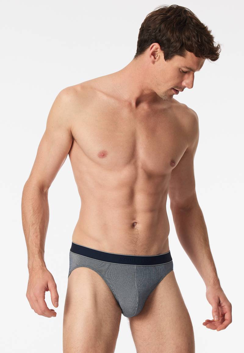 Rio-Slip Streifen navy - Duality Function 4 von Schiesser