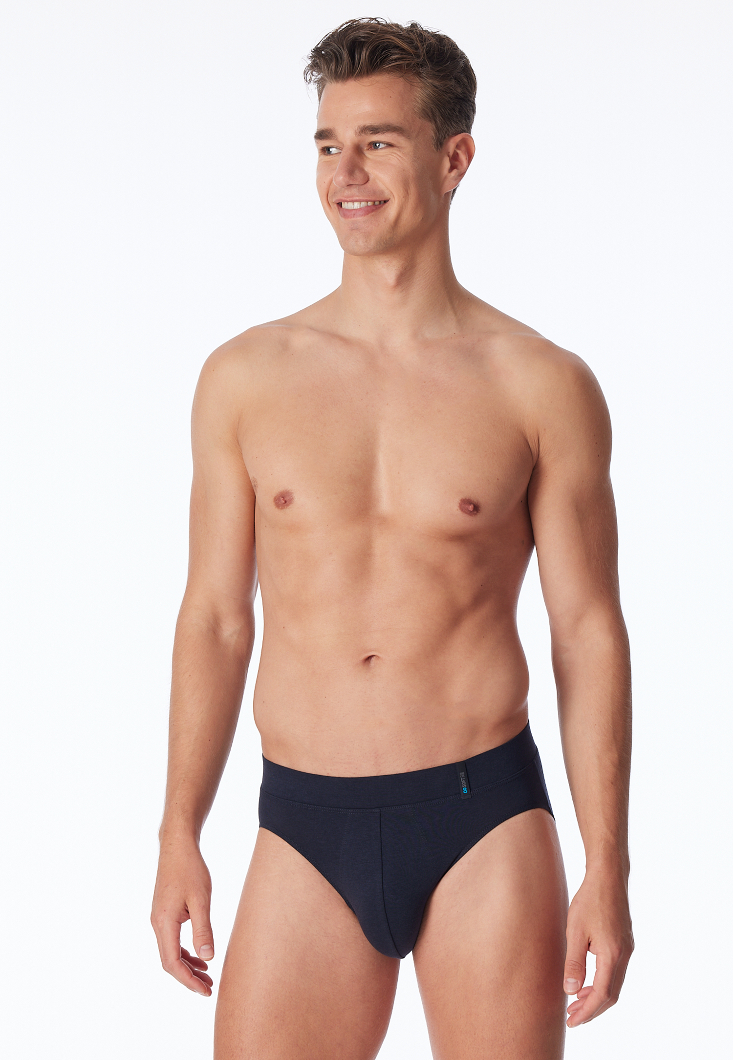 Rio-Slip blauschwarz - 'Long Life Soft' 4 von Schiesser