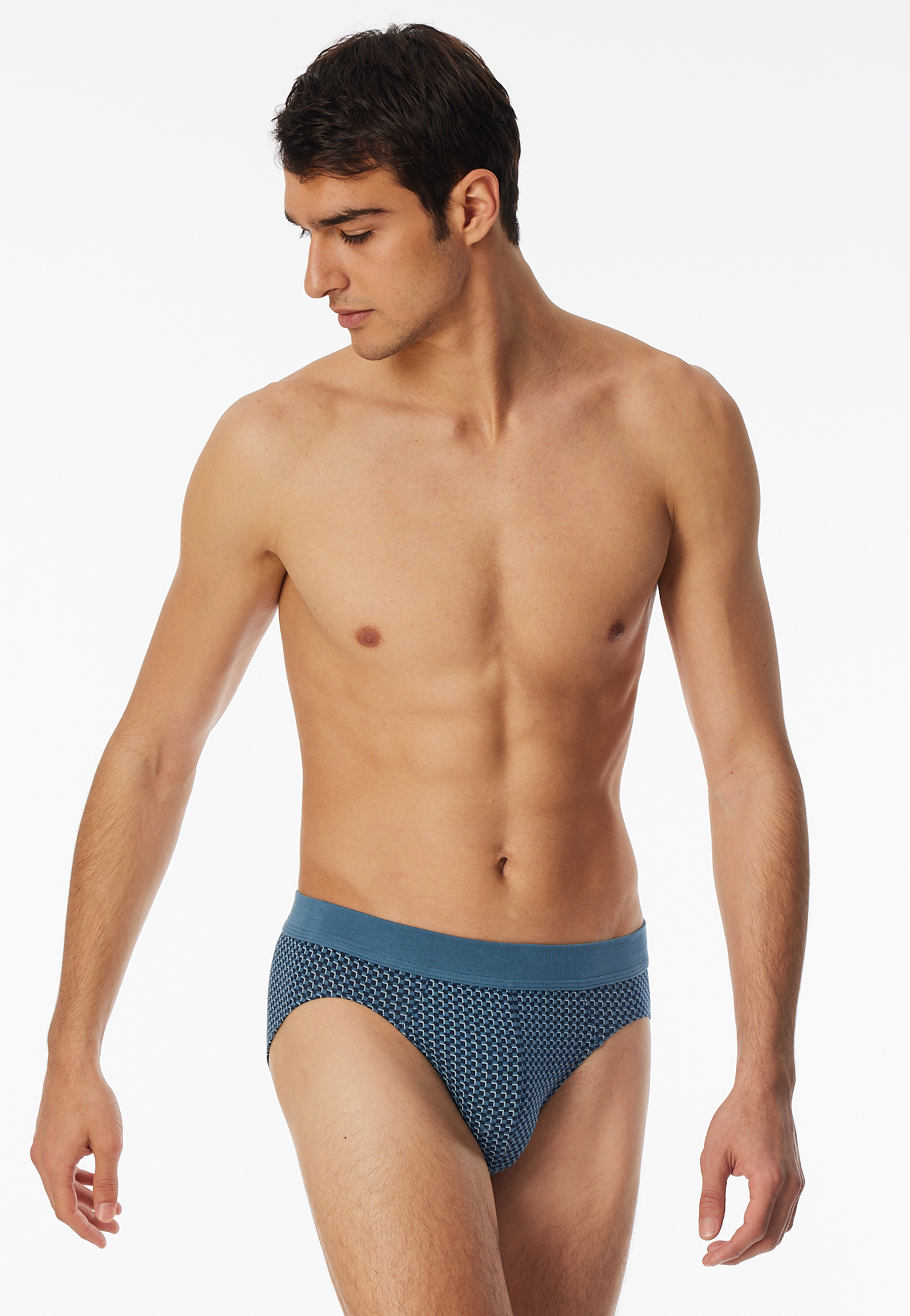 Rio-Slip kariert atlantikblau - 95/5 5 Rio-Slip kariert atlantikblau - 95/5 5 von Schiesser