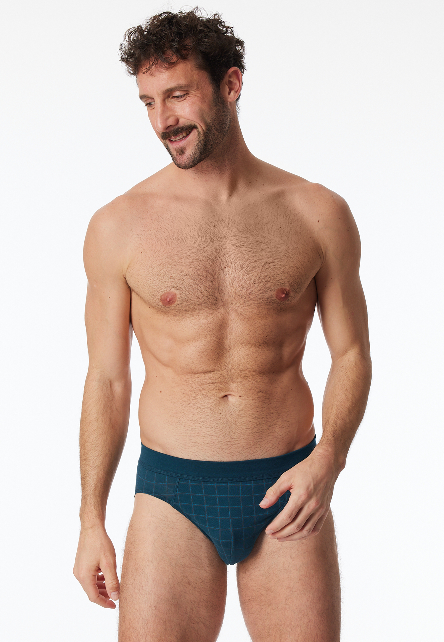 Rio-Slip kariert multicolor - 95/5 9 von Schiesser